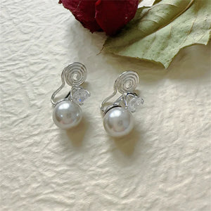 Pearl Earless Ear Clip Women's Versatile Jewelry Gift