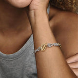 925 Silver Infinity Knot Women Bracelet Jewelry Gift