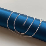 S925 Silver 2MM Link Chain Necklace 16-30 inch