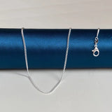 S925 Silver 2MM Link Chain Necklace 16-30 inch