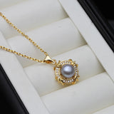 Natural Pearl Necklace Pendant Women Real High Freshwater Pearl Pendant Jewelry
