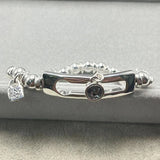 UNOde50 High Gemstones Sliding Women's Bracelet Romantic Jewelry Gift Pack