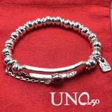 UNOde50 High Gemstones Sliding Women's Bracelet Romantic Jewelry Gift Pack