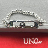 UNOde50 High Gemstones Sliding Women's Bracelet Romantic Jewelry Gift Pack