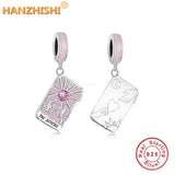 925 Silver THE MOON THE SUN Dangle Charms Beads for Bracelet