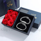 Hand-carved Name and Date Anniversary Gift Couple Bracelet