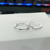 925 Silver High Logo 1:1 Pave Wave Love Ring DIY Ladies Jewelry Gift