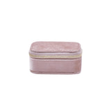 Velvet Jewelry Travel Organizer Box Portable Necklace Ring Earrings Jewelry