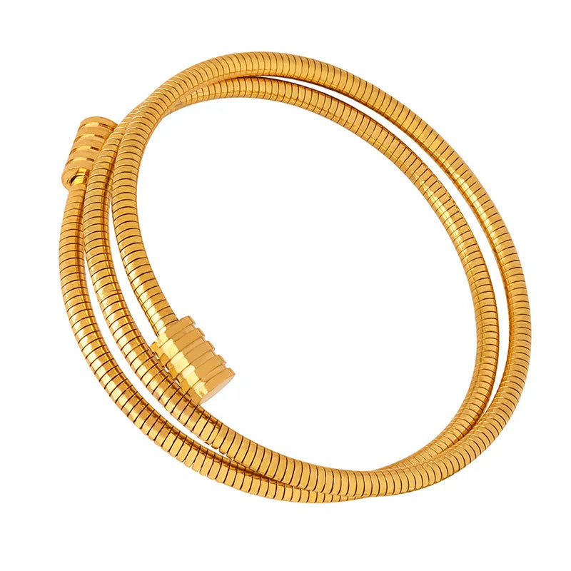 Vintage Snake Chain Rope Bracelet for Women Boho Multi-Layer Jewelry