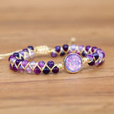 Vintage Round Shape Braid Bracelet Bangle for Men Women