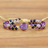 Vintage Round Shape Braid Bracelet Bangle for Men Women