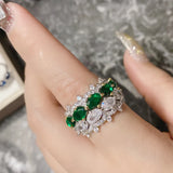 Colorful Gemstone Ring for Women