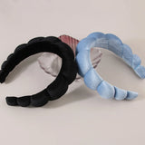 Pink Cloud Shape Hair Band Velvet Headband Hair Accessories
