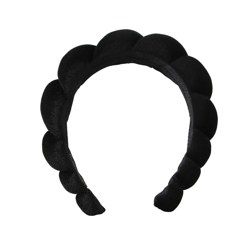 Pink Cloud Shape Hair Band Velvet Headband Hair Accessories