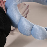 Pink Cloud Shape Hair Band Velvet Headband Hair Accessories