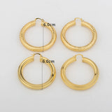 Wedding Women Charm Copper Earrings