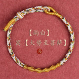 Year Rabbit 12 Zodiac Red Rope Handstring Bracelet