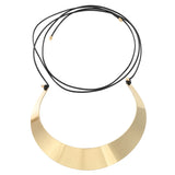 Zaa Metal Choker Necklace Party Jewelry Set for Woman