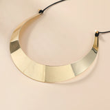 Zaa Metal Choker Necklace Party Jewelry Set for Woman