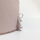 925 Sterling Silver Spanish Bear Pendant Necklace for Ladies