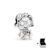 925 Sterling Silver Animal Book Charm for DIY Bracelet Jewelry