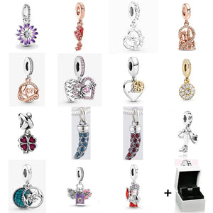 925 Silver Mother's Pendant for DIY Jewelry