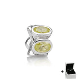 925 Silver Heart Charm DIY Bracelet Jewelry