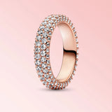 925 Sterling Silver Timeless Pav