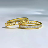 Roman Digital Earrings for Men and Women