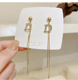 Metal Tassel Earrings for Women, South Style Party Accessory
