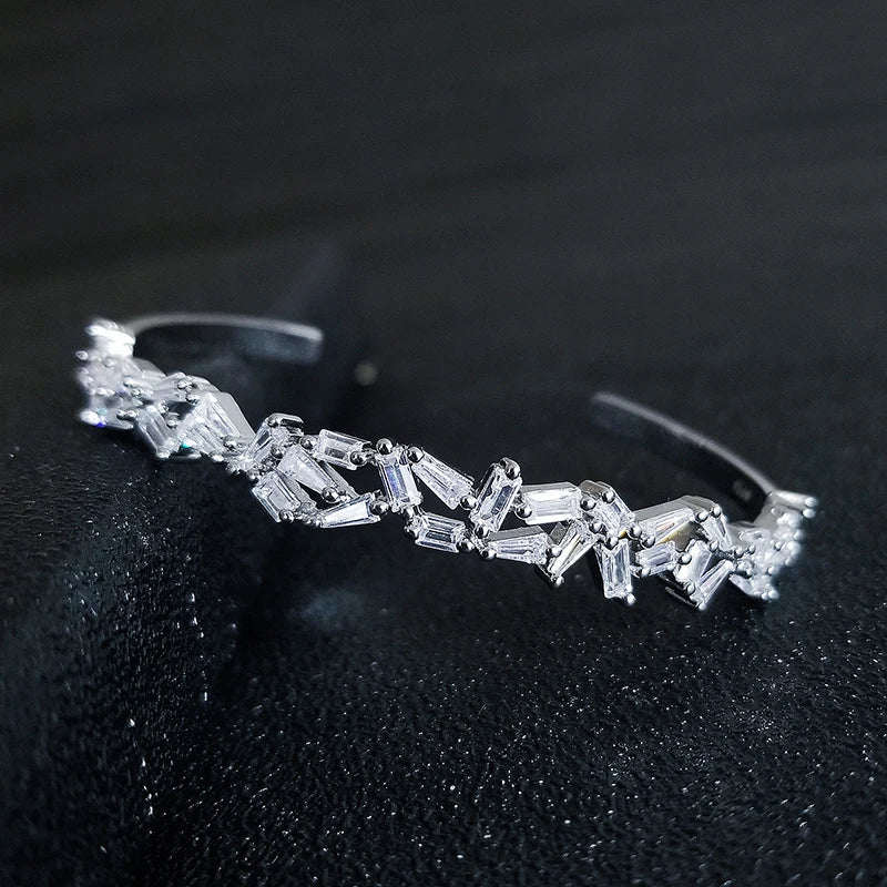 Princess Bangle Open Anniversary Jewelry for Women