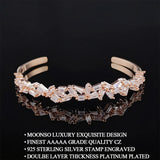 Princess Bangle Open Anniversary Jewelry for Women