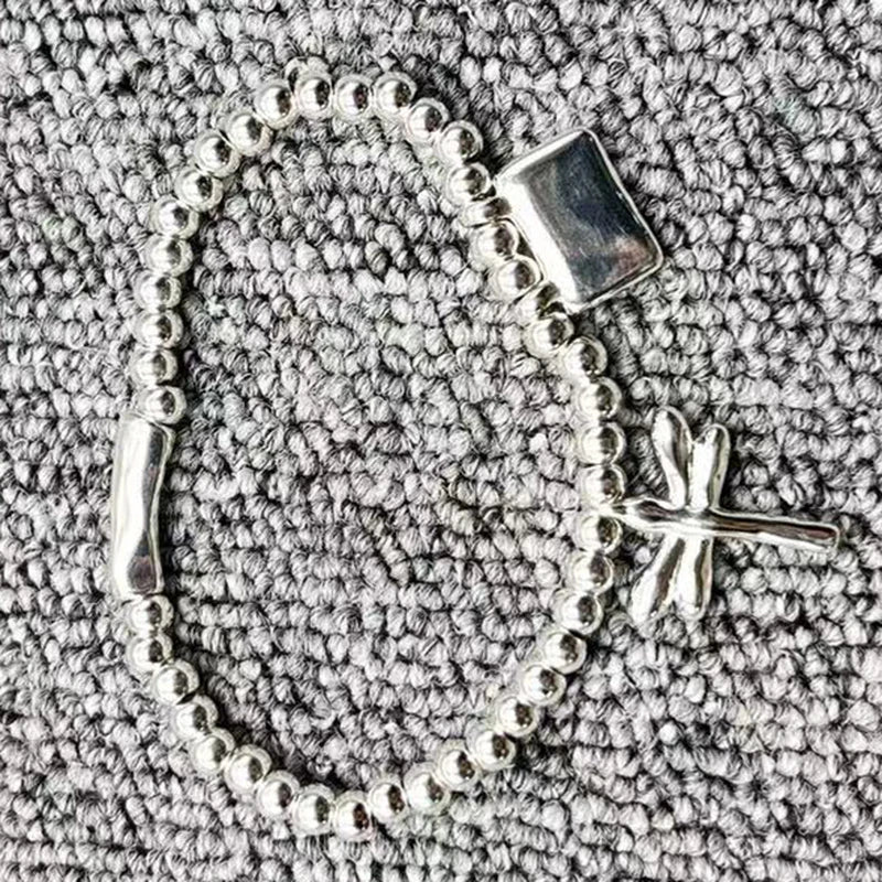 Dragonfly Bracelet 925 Silver Gems Summer Holiday Gift