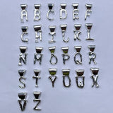 925 Silver Letter Pendant Bracelet Romantic Gift