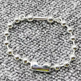925 Silver Letter Pendant Bracelet Romantic Gift