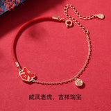 2023 Chinese Bracelet Women Palace Wind Sensation Temperature Red