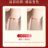 2023 Chinese Bracelet Women Palace Wind Sensation Temperature Red