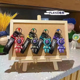 2023 Japanese Anime Key Chain Lightning Bear Couple Doll Car Bag Pendant