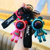 2023 Japanese Anime Key Chain Lightning Bear Couple Doll Car Bag Pendant