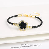 Zirconia Stone Flower Bracelet for Women Party Jewelry