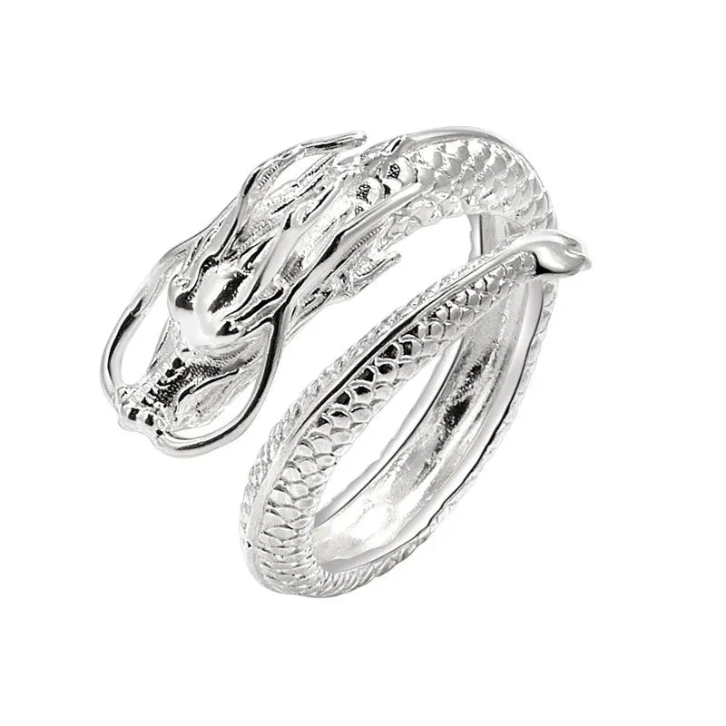 Dragon Ring 925 Sterling Silver Jewelry