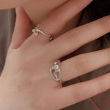 Irregular Women's 925 Sterling Silver Ring