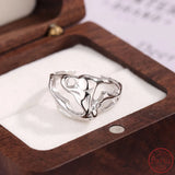 Irregular Women's 925 Sterling Silver Ring