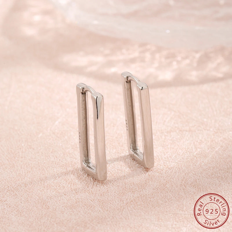 Japan Korea 925 Silver Cubic Earrings Wedding Jewelry