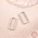 Japan Korea 925 Silver Cubic Earrings Wedding Jewelry