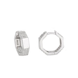 Japan & South Korea 100% 925 Pure Silver Zircon Earrings