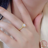Moonstone Ring for Women 925 Silver - Elegant Handcrafted Jewelry