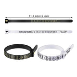 Ring Ruler Measurer Finger Coil Sizing Tool US UK Size Measurements