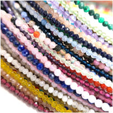 Boho 2mm Crystal Quartz Necklace Bracelet Chain Ladies Jewelry