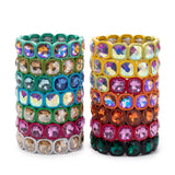 Colorful Crystal Beads Bracelets - Bohemian Jewelry